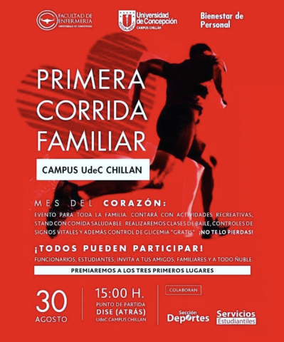 Primera Corrida Familiar Udec Chill N Agenda Udec